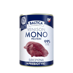 BALTICA NUTRACEUTIC Venison 99%  Prebiotics 400 g – wet dog food | Pupilowa Kraina