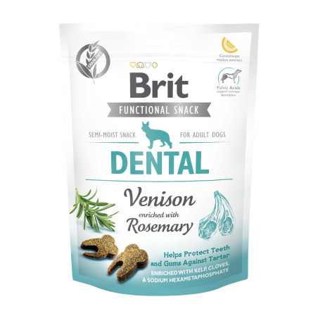 Brit Dental Venison with Rosemary 150 g – dental dog treat | Pupilowa Kraina