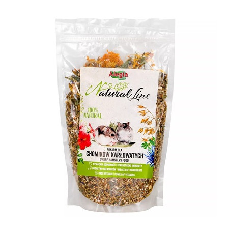 Alegia Chomik karłowaty 500 g Natural Line – karma dla chomików | Pupilowa Kraina