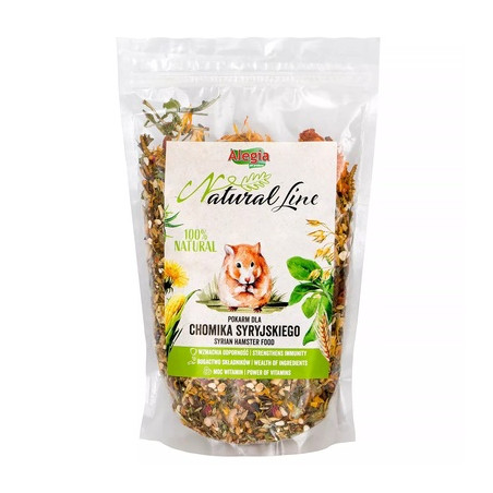 Alegia Syrian Hamster 500 g Natural Line – complete hamster food | Pupilowa Kraina