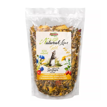 Alegia Rat 500 g Gold Natural Line – complete food for rats | Pupilowa Kraina