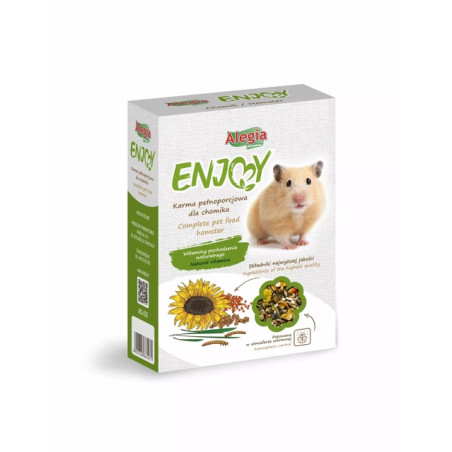 Alegia Enjoy Chomik 400 g – karma pełnoporcjowa dla chomika | Pupilowa Kraina