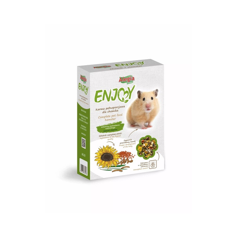 Alegia Enjoy Chomik 800 g – pełnoporcjowa karma dla chomika | Pupilowa Kraina