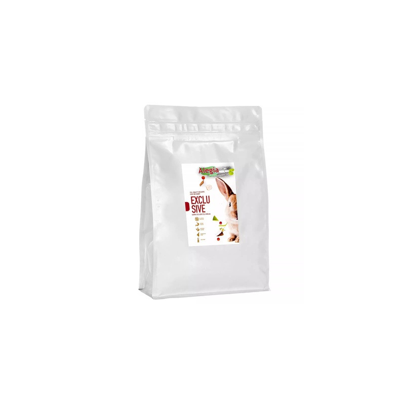 Alegia Exclusive Królik 1,6 kg – karma premium dla królików | Pupilowa Kraina