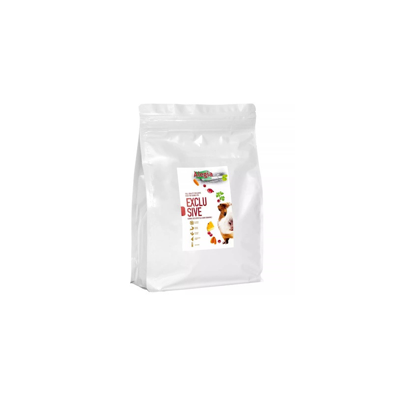 Alegia Exclusive Kawia Domowa 1,6 kg – karma premium dla świnki morskiej | Pupilowa Kraina