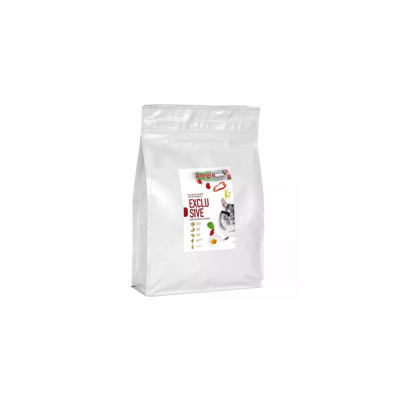 Alegia Exclusive Chinchilla 1.6 kg – premium chinchilla food | Pupilowa Kraina