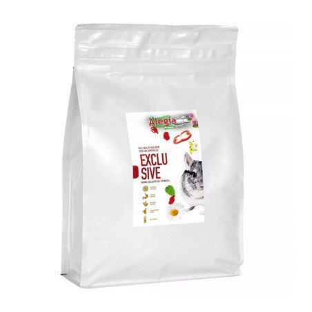 Alegia Exclusive Szynszyla 1,6 kg – karma premium dla szynszyli | Pupilowa Kraina