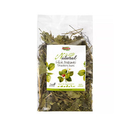 Alegia Natural Strawberry Leaves 90 g – natural herbal food for rabbits and rodents | Pupilowa Krain