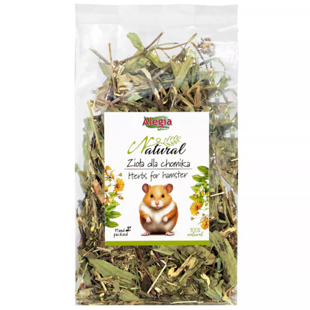 Alegia Natural Zioła dla Chomika 100 g – naturalna mieszanka ziół dla chomika | Pupilowa Kraina
