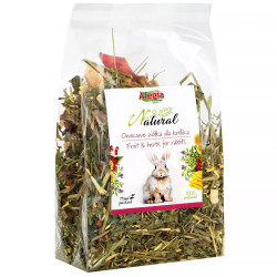 Alegia Natural Owocowe Ziółka dla Królika 130 g – owocowo-ziołowa mieszanka dla królików | Pupilowa 