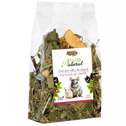 Alegia Natural Fruit Herbs for Chinchillas 130 g – herbal and fruit mix | Pupilowa Kraina