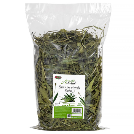 Alegia Natural Plantain Herb 300 g – natural herbal food for rabbits and rodents | Pupilowa Kraina