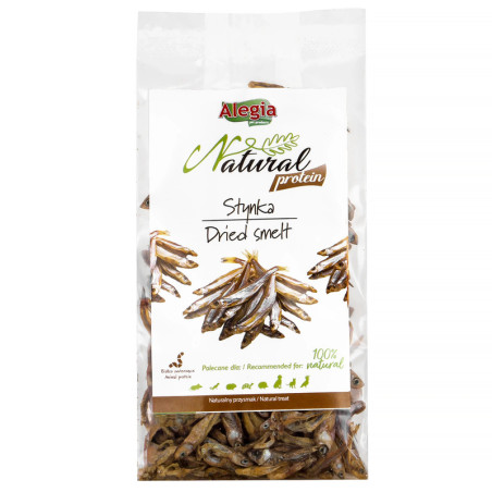 Alegia Natural Protein Smelt 40 g – high-protein natural fish treat | Pupilowa Kraina