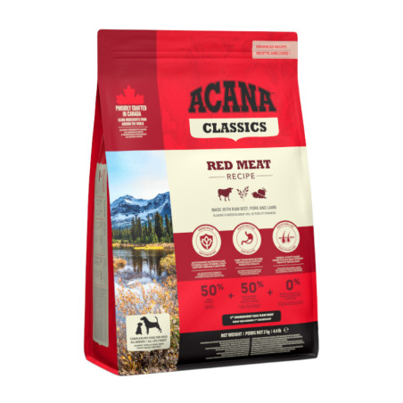 Karma dla psa ACANA Classics Red Meat 2kg sucha