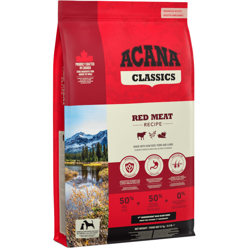 Karma dla psa ACANA Classics Red Meat 9,7kg sucha