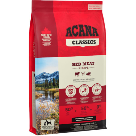 ACANA Classics Red Meat 9.7kg dry dog food