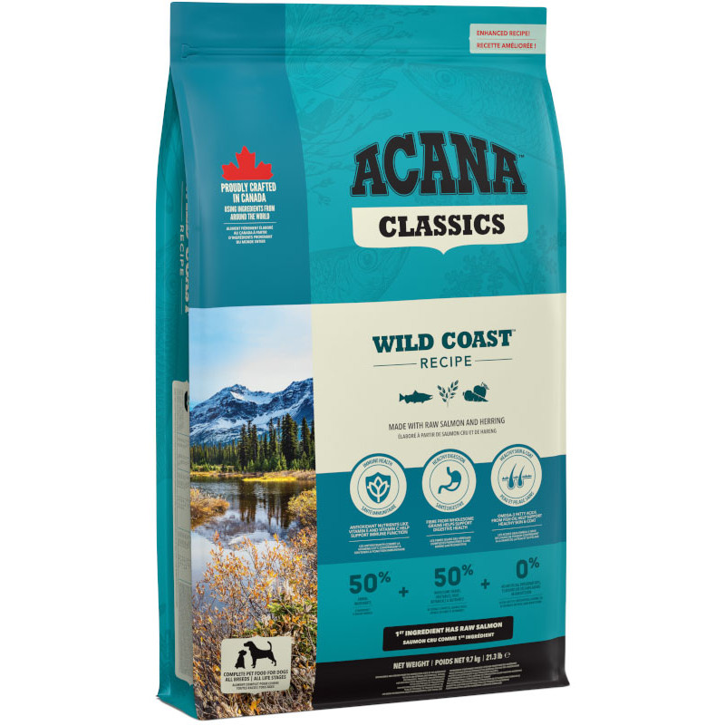 Karma dla psa ACANA Classics Wild Coast 9,7kg sucha