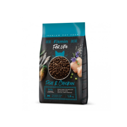 Fitmin For Life Fish  Chicken 1.8 kg – Dry Cat Food