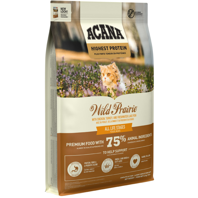 ACANA Wild Prairie Cat Food 4.5 kg dry