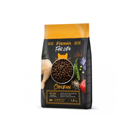 Fitmin For Life Adult Chicken 1.8 kg – Dry Cat Food