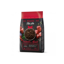 Fitmin For Life Castrate Beef 1.8 kg – Dry Food for Neutered Cats
