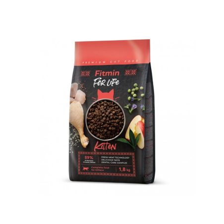Fitmin For Life Kitten 1.8 kg – Dry Food for Kittens