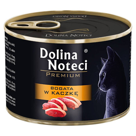 Dolina Noteci Premium duck 185g – wet food for cats