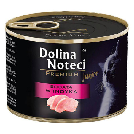 Dolina Noteci Premium Junior turkey 185g – wet food for kittens