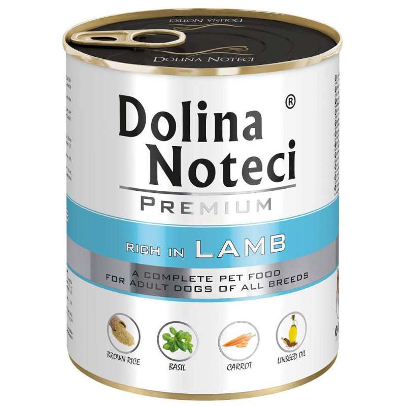 Dolina Noteci Premium jagnięcina 800g – mokra karma dla psa