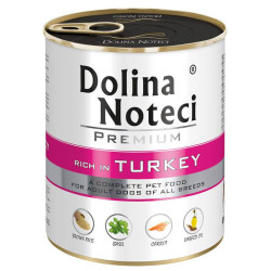 Dolina Noteci Premium indyk 800g – mokra karma dla psa