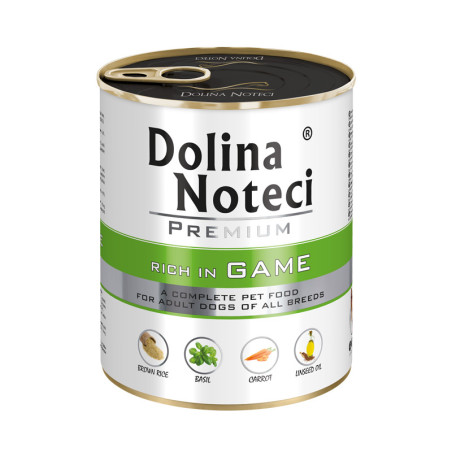 Dolina Noteci Premium game 800g – wet food for dogs