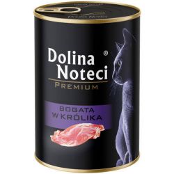 Dolina Noteci Premium królik 400g – mokra karma dla kota