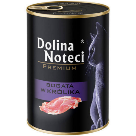 Dolina Noteci Premium rabbit 400g – wet food for cats