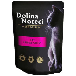 Wet cat food Dolina Noteci Premium turkey breast fillet 85g – natural and delicate