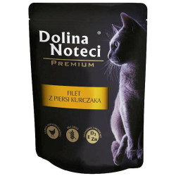 Wet cat food Dolina Noteci Premium chicken breast fillet 85g – delicate and natural