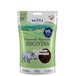 Baltica Smaki Regionów Półmiękkie Dziczyzna 80 g – naturalne przysmaki dla psa | Bez zbóż