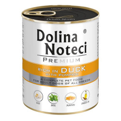 Dolina Noteci Premium kaczka z dynią 800g – naturalna karma mokra dla psa