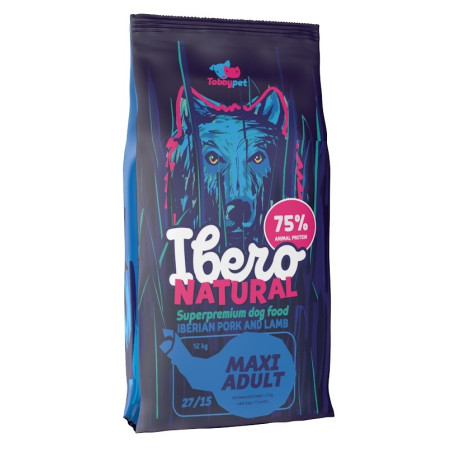Karma dla psa Ibero Natural Adult MAXI 3 kg – dla psów dużych ras