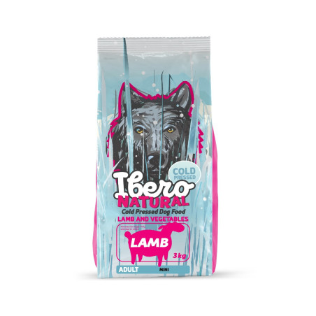 Dry dog food Ibero Cold Pressed Adult Mini Lamb 500 g – for small breeds