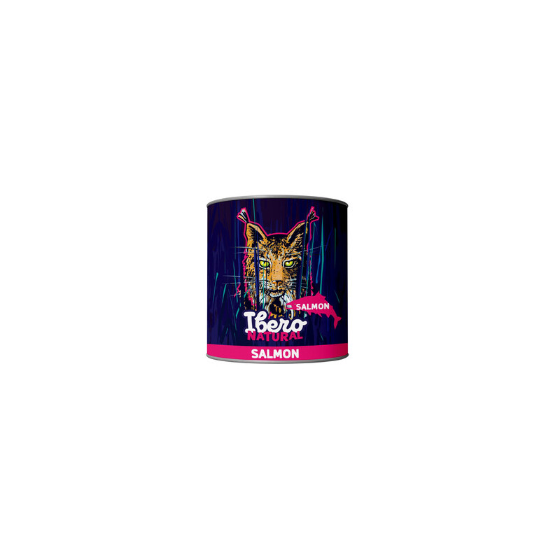 Wet cat food Ibero Salmon 200 g – natural complete diet