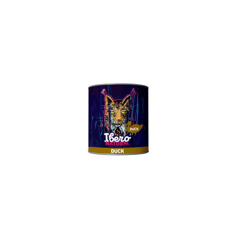 Wet cat food Ibero Duck 200 g – natural complete diet