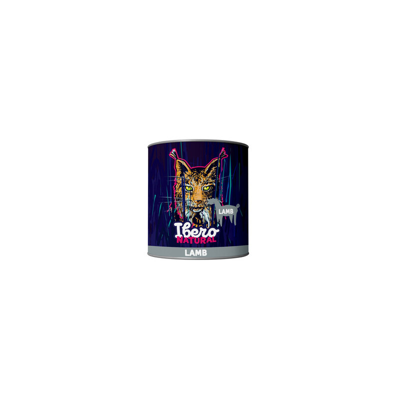 Wet cat food Ibero Lamb 200 g – natural meal