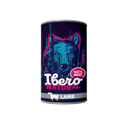 Wet dog food Ibero Natural Adult Lamb 400 g – natural premium diet