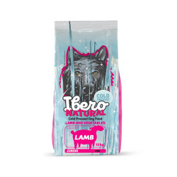 Karma dla psa Ibero Cold Pressed Junior Mini Jagnięcina 12 kg – dla szczeniąt małych ras