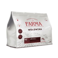 Dry dog food Farma Cold Pressed Beef 2 kg – natural grain-free diet