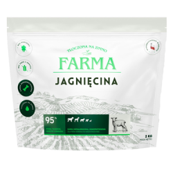Dry dog food Farma Cold Pressed Lamb 2 kg – natural grain-free diet