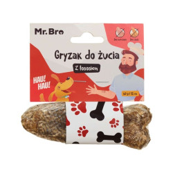 Dog treat Mr. Bro – Chew Bone with Salmon 60g/12 cm