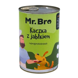 Mr.Bro Kaczka z Jabłkiem 400 g – mokra karma dla psa | Pupilowa Kraina
