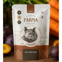 FARMA Manufaktura Venison 500 g – wet dog food | Pupilowa Kraina