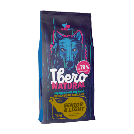 Ibero Natural Senior/Light 12 kg – grain-free food for senior dogs | Pupilowa Kraina